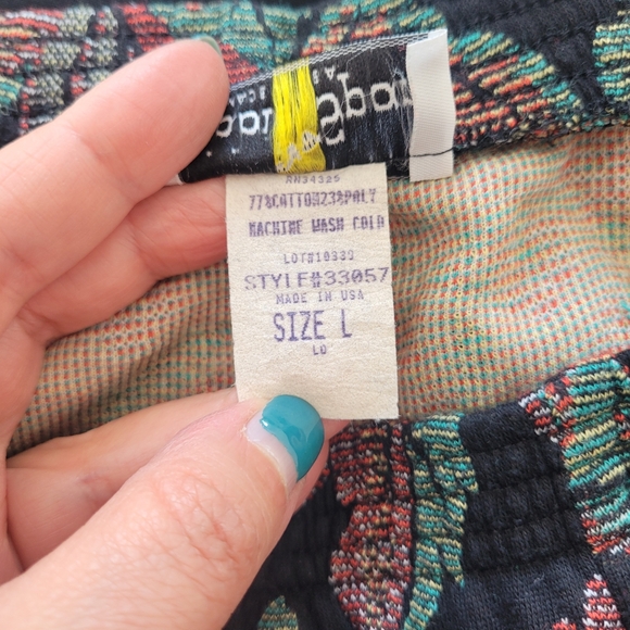 Vintage 80s 3 piece skirt suit with botanical tapestry print - Picture 16 of 16